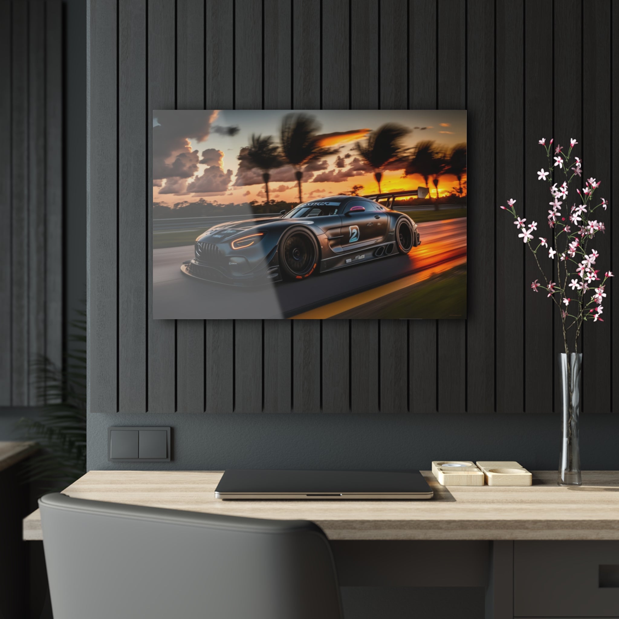 Mercedes AMT GT3 - Auto - Acrylic Print - DC0135